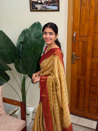 ARUNA:SEMI BANARASI SAREE - aurimo.inARUNA:SEMI BANARASI SAREE
