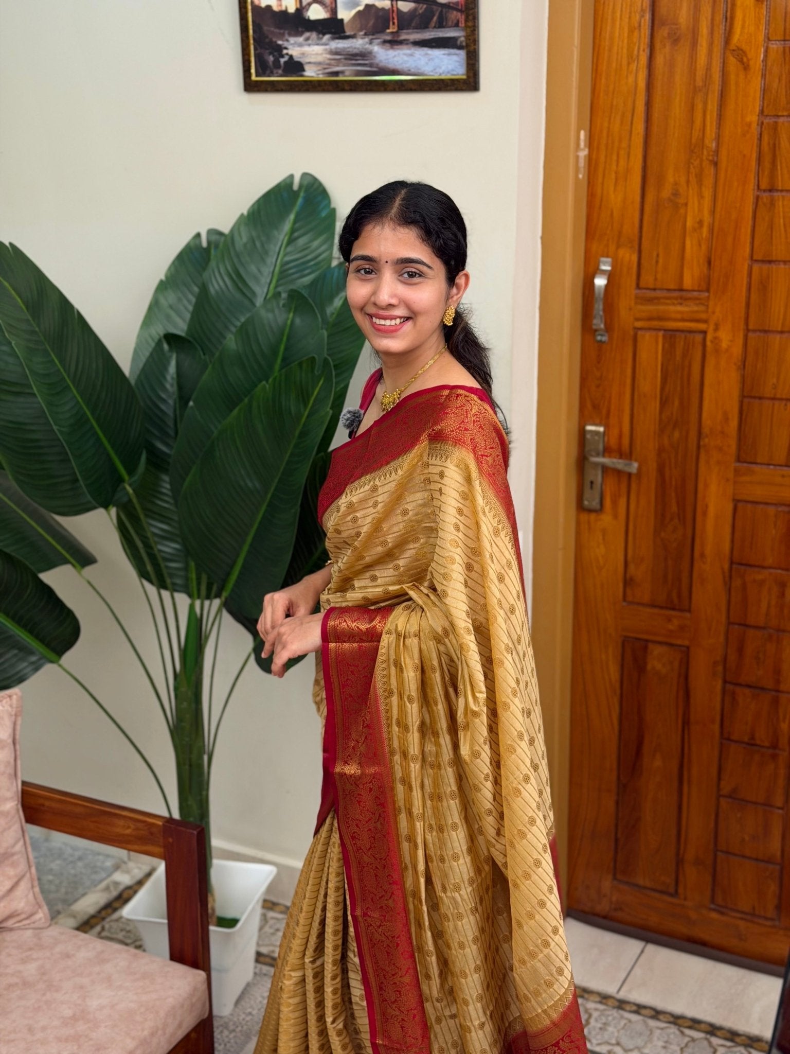 ARUNA:SEMI BANARASI SAREE - aurimo.inARUNA:SEMI BANARASI SAREE