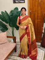 ARUNA:SEMI BANARASI SAREE - aurimo.inARUNA:SEMI BANARASI SAREE