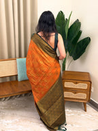 AYILYAM YELLOW:SEMI BANARASI SAREE - aurimo.inAYILYAM YELLOW:SEMI BANARASI SAREE