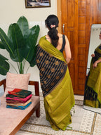 CHANDRA BLACK:SEMI BANARASI SAREE - aurimo.inCHANDRA BLACK:SEMI BANARASI SAREE