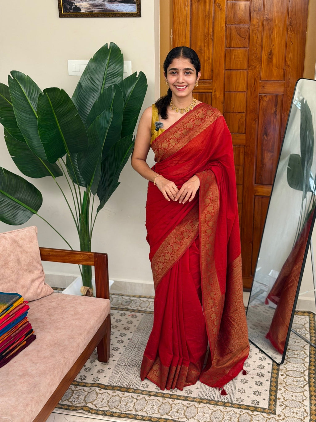 DIANA: LINEN JUTE SAREE - aurimo.inDIANA: LINEN JUTE SAREE