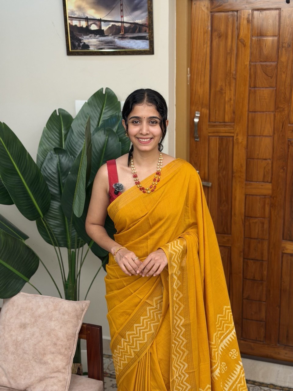 FIDA YELLOW:SEMI DOLA SILK SAREE - aurimo.inFIDA YELLOW:SEMI DOLA SILK SAREE
