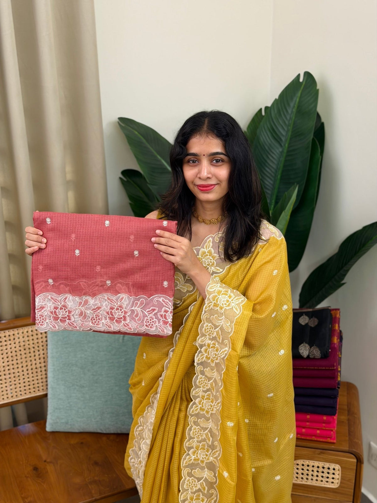 INDULEKHA PINK:PREMIUM NET KOTA SAREE - aurimo.inINDULEKHA PINK:PREMIUM NET KOTA SAREE