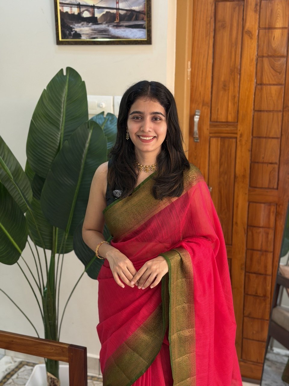 KEERTHY:PREMIUM LINEN JUTE SAREE - aurimo.inKEERTHY:PREMIUM LINEN JUTE SAREE
