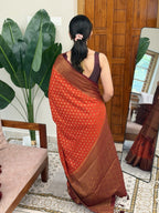 LEELA:SEMI BANARASI SAREE - aurimo.inLEELA:SEMI BANARASI SAREE