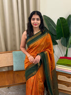 LIYA YELLOW:SEMI BANARASI SAREE - aurimo.inLIYA YELLOW:SEMI BANARASI SAREE