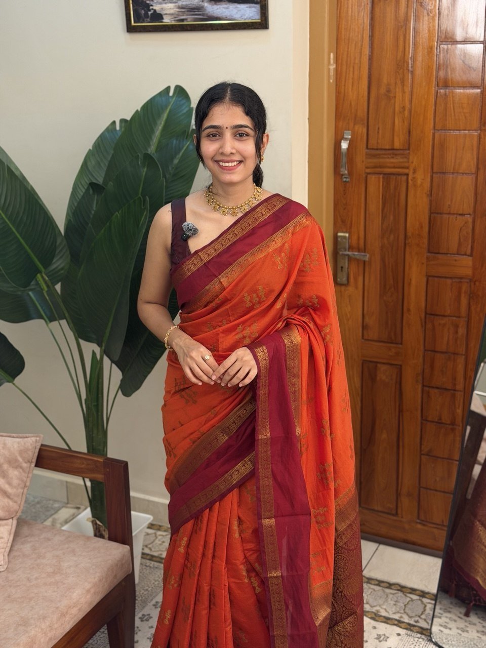 LIYA:SEMI BANARASI SAREE - aurimo.inLIYA:SEMI BANARASI SAREE
