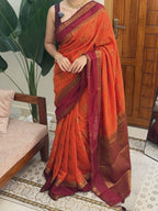 LIYA:SEMI BANARASI SAREE - aurimo.inLIYA:SEMI BANARASI SAREE