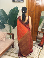 LIYA:SEMI BANARASI SAREE - aurimo.inLIYA:SEMI BANARASI SAREE