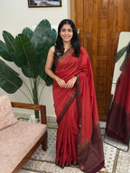 MADHU PINK AND BROWN:SEMI BANARASI SAREE - aurimo.inMADHU PINK AND BROWN:SEMI BANARASI SAREE