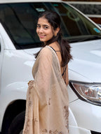 MALAR SANDLE:CHANDERI COTTON SAREE - aurimo.inMALAR SANDLE:CHANDERI COTTON SAREE
