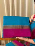 MALLIKA PEACOCK:PREMIUM LINEN JUTE SAREE SINGLE BOARDER - aurimo.inMALLIKA PEACOCK:PREMIUM LINEN JUTE SAREE SINGLE BOARDER