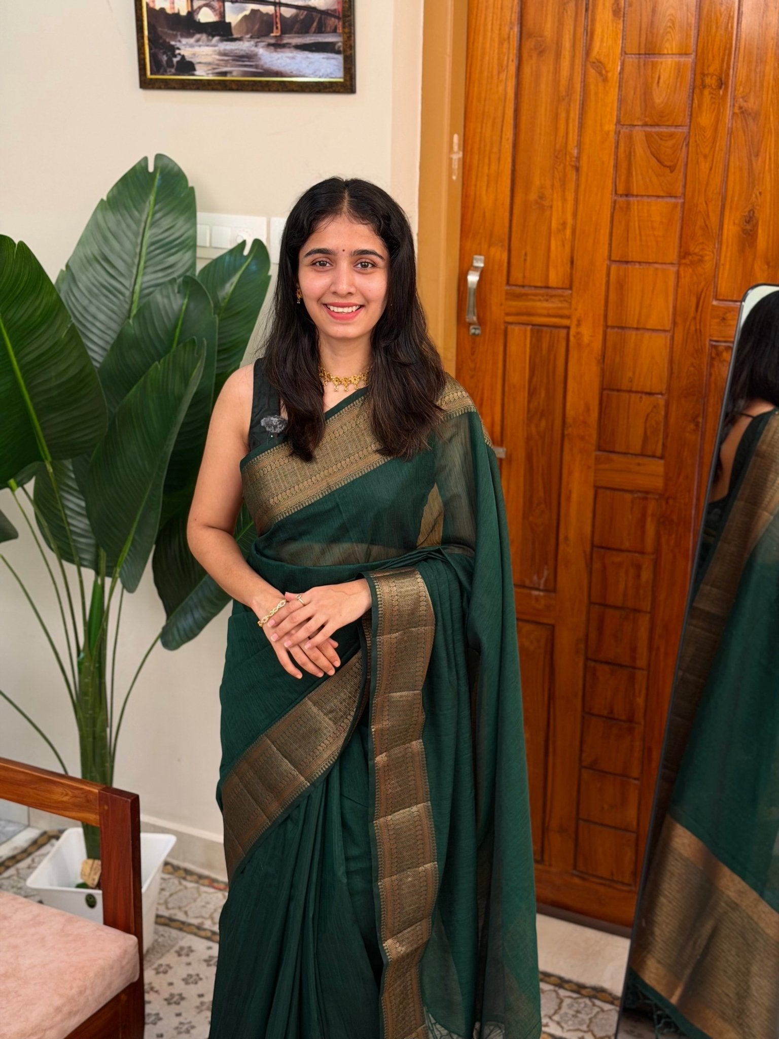 MANIKYA:PREMIUM LINEN JUTE SAREE - aurimo.inMANIKYA:PREMIUM LINEN JUTE SAREE