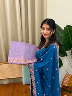 MEENA LAVENDER:PREMIUM SEMI TUSSER SILK SAREE - aurimo.inMEENA LAVENDER:PREMIUM SEMI TUSSER SILK SAREE