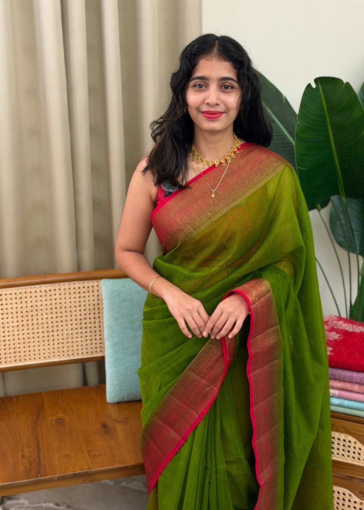 PARVATHY:PREMIUM LINEN JUTE SAREE - aurimo.inPARVATHY:PREMIUM LINEN JUTE SAREE