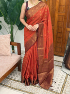 SIYA:SEMI BANARASI SAREE - aurimo.inSIYA:SEMI BANARASI SAREE
