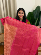 SUVARNAM :SEMI KANJIPURAM PATTU SAREE - aurimo.inSUVARNAM :SEMI KANJIPURAM PATTU SAREE