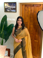 THARA:PREMIUM LINEN JUTE SAREE - aurimo.inTHARA:PREMIUM LINEN JUTE SAREE
