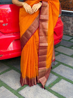 VAIGA:PREMIUM LINEN JUTE SAREE - aurimo.inVAIGA:PREMIUM LINEN JUTE SAREE