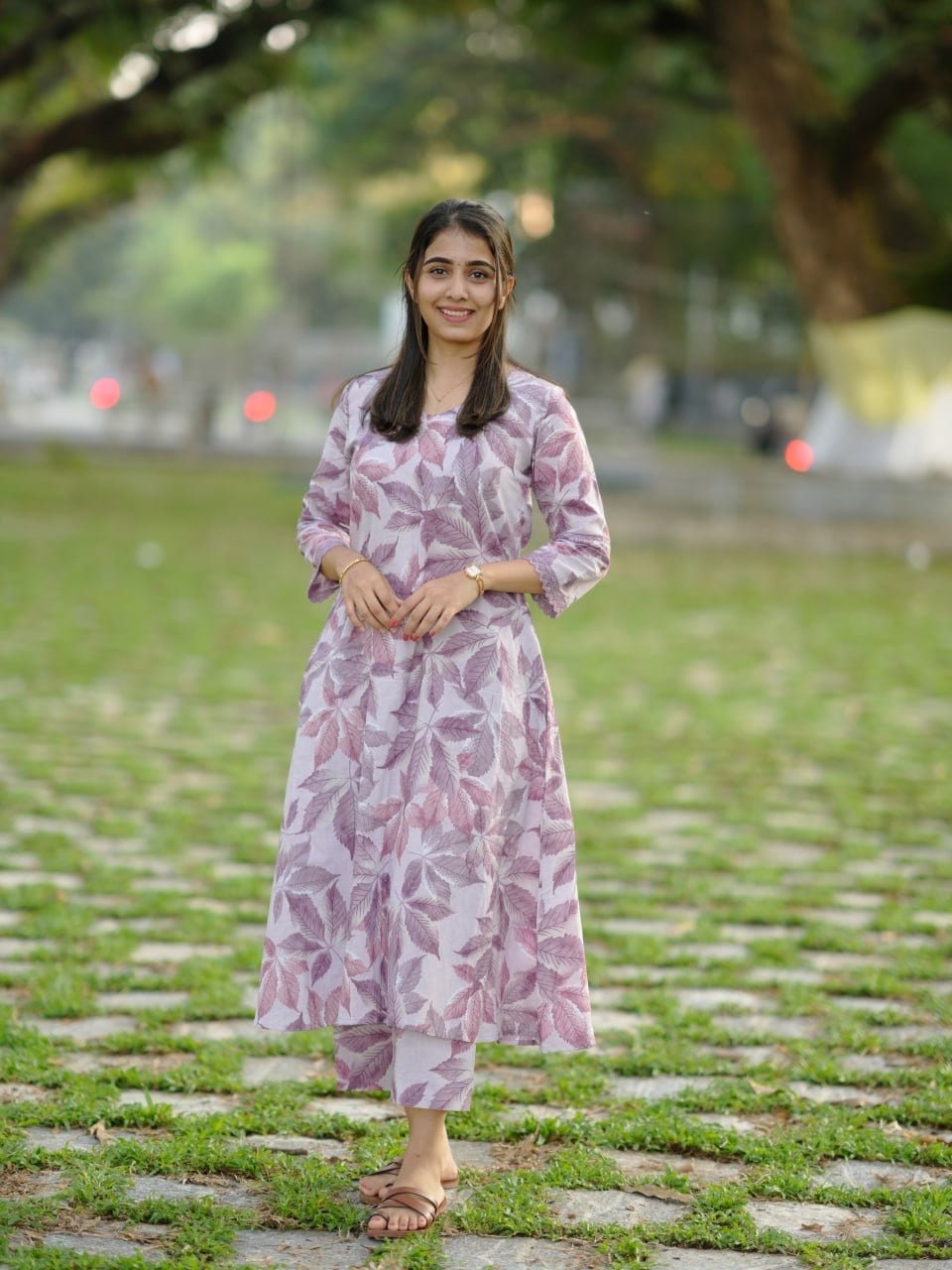 ZIYA LAVENDER:PREMIUM COTTON CORD SET - aurimo.inZIYA LAVENDER:PREMIUM COTTON CORD SET