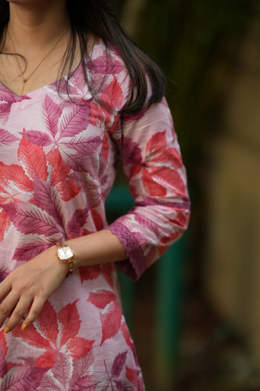 ZIYA PINK:PREMIUM COTTON CORD SET - aurimo.inZIYA PINK:PREMIUM COTTON CORD SET