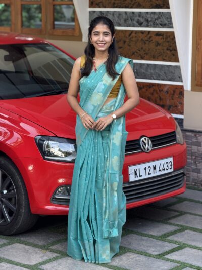 MIZHI : SEMI-TUSSAR SILK SAREE