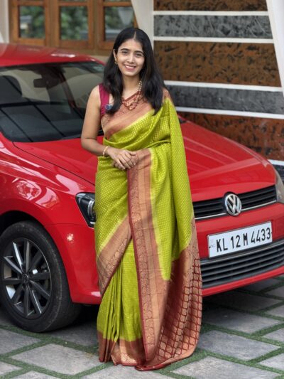 REKHA : SEMI-BANARASI SAREE