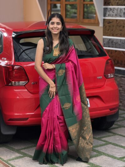 ASIN : SEMI-SILK SAREE