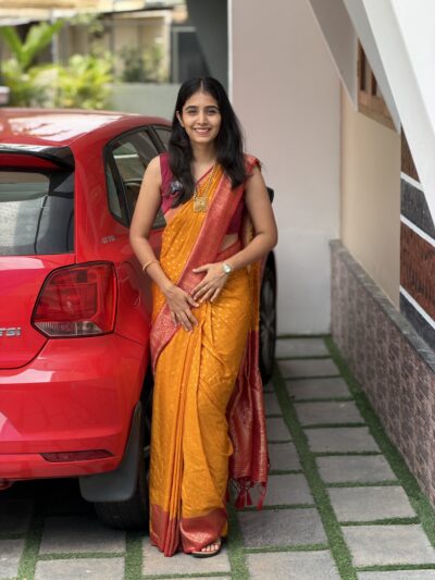 PRIYANKA : SEMI-BANARASI SAREE